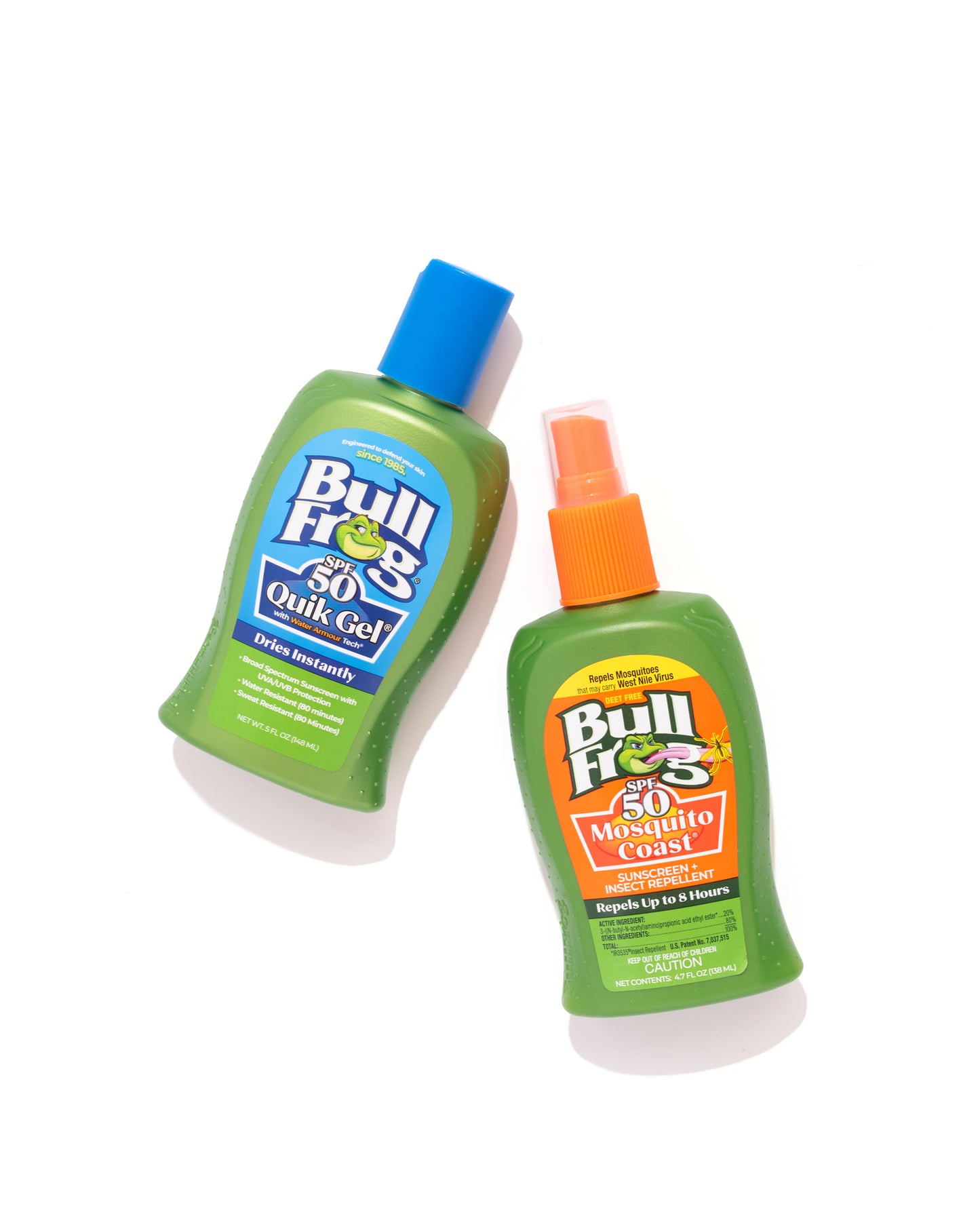 waterproof sunscreen and bug repellent