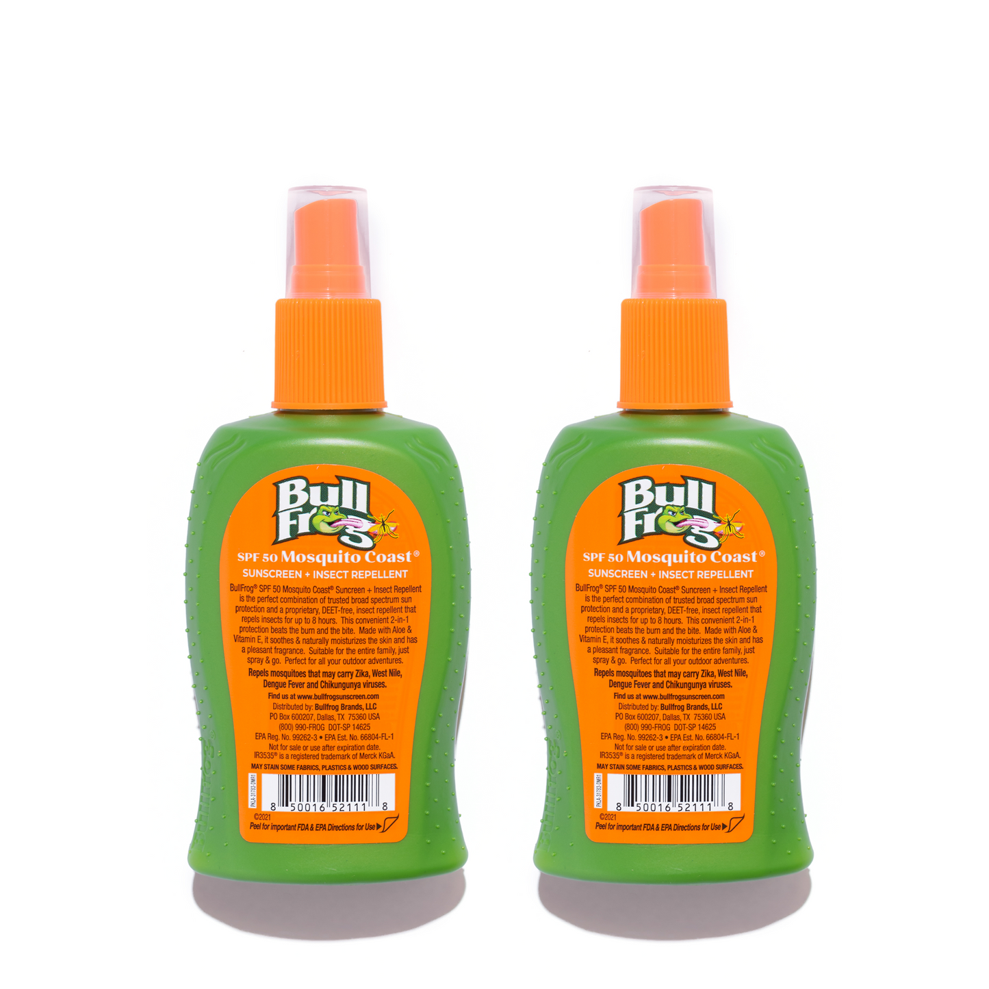 bullfrog spf 50 mosquito coast back