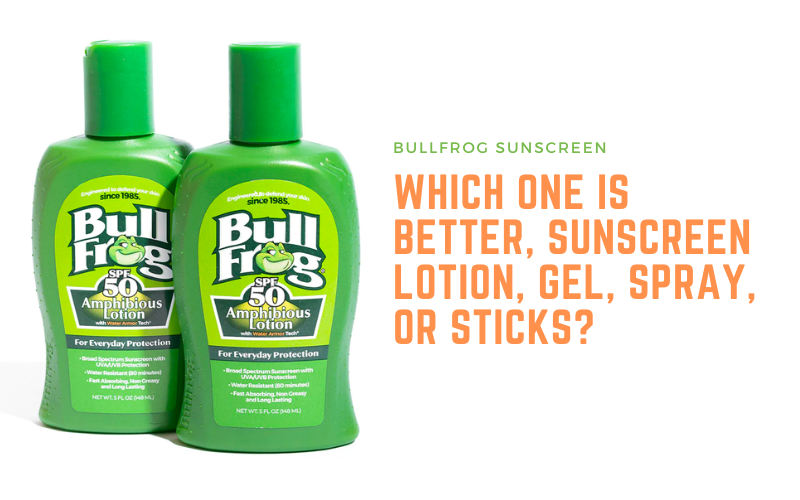 Bullfrog Sunscreen Insect Repellent Bug Spray + Sunscreen Bullfrog