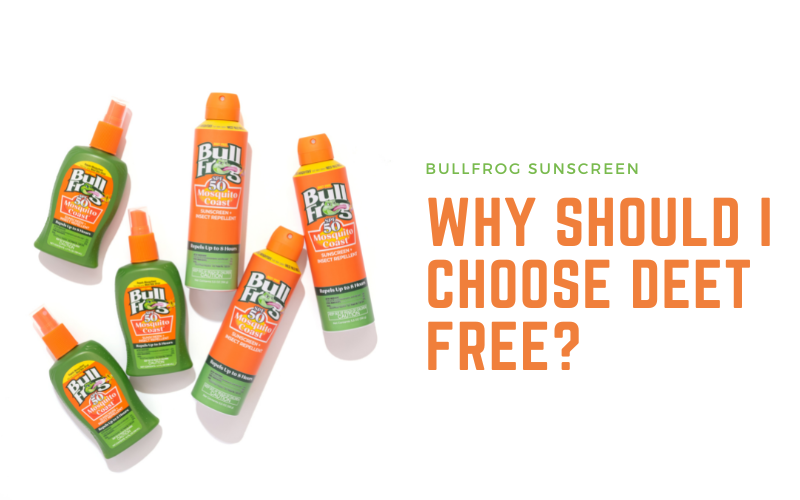 Why Should I Choose DEET Free? – Bullfrog Sunscreen & Insect Repellent
