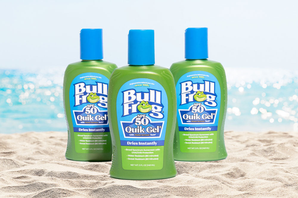 Best Gel Sunscreen | Bullfrog Quik Gel Sunscreen SPF 50 – Bullfrog ...